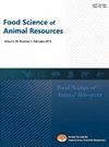 Food Science of Animal Resources封面